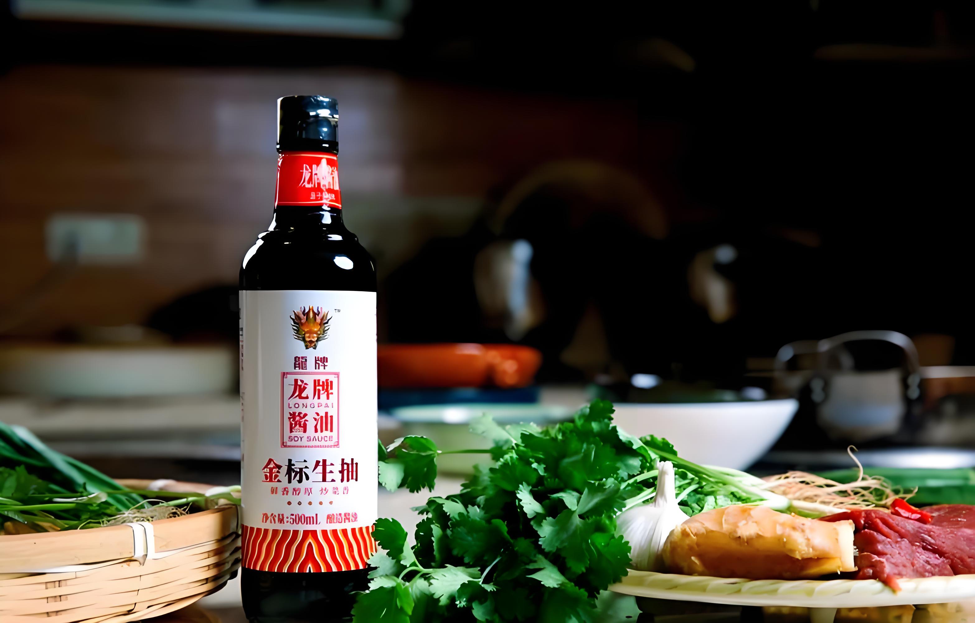 龙牌生抽 500ml