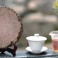 安化黑茶千两茶饼 500g